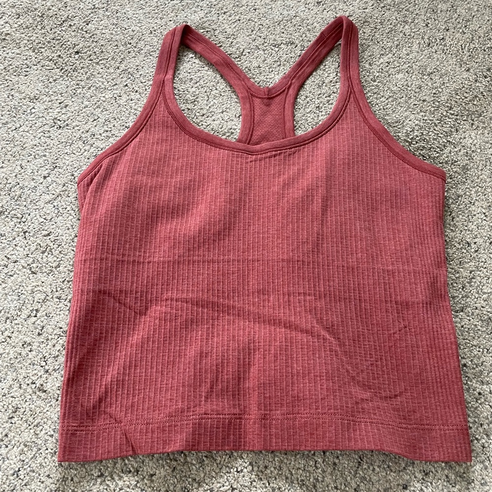 Lululemon cropped tank top